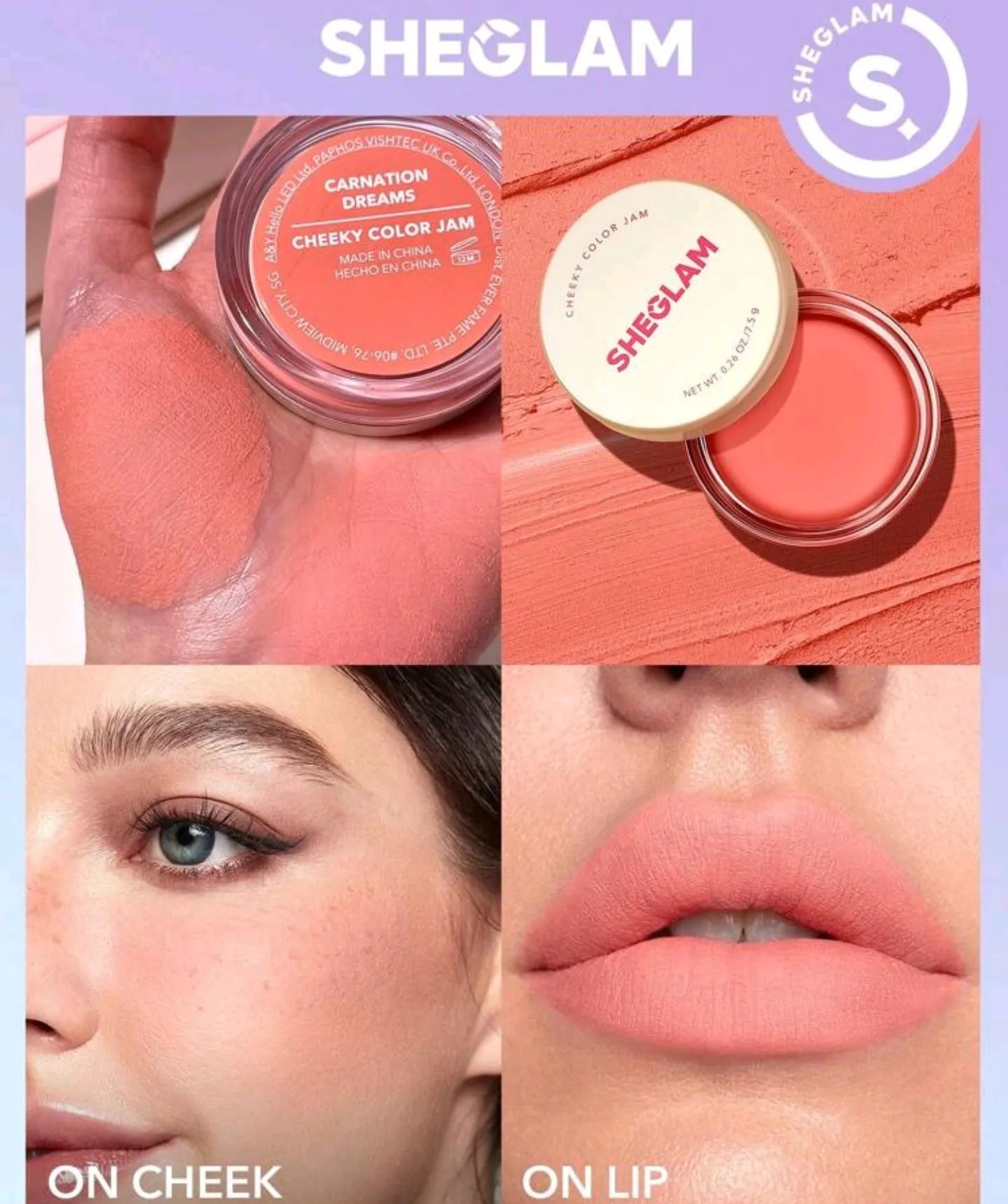 Cheeky Color Jam Carnation Dreams by SHEGLAM