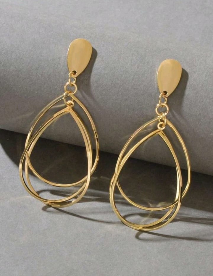 Pendientes Globo Dorado