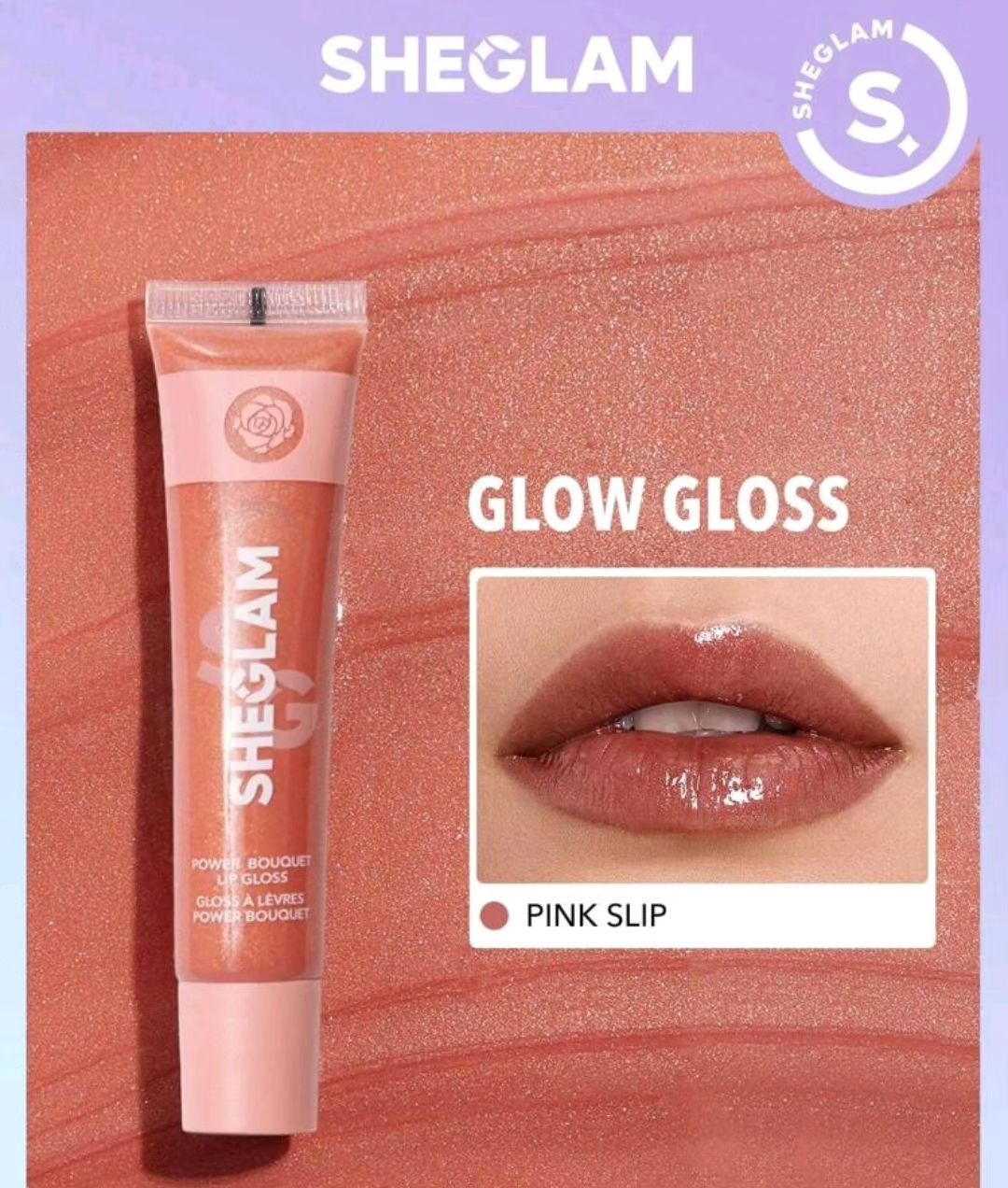 Power Bouquet Lip Gloss Pink Slip by SHEGLAM
