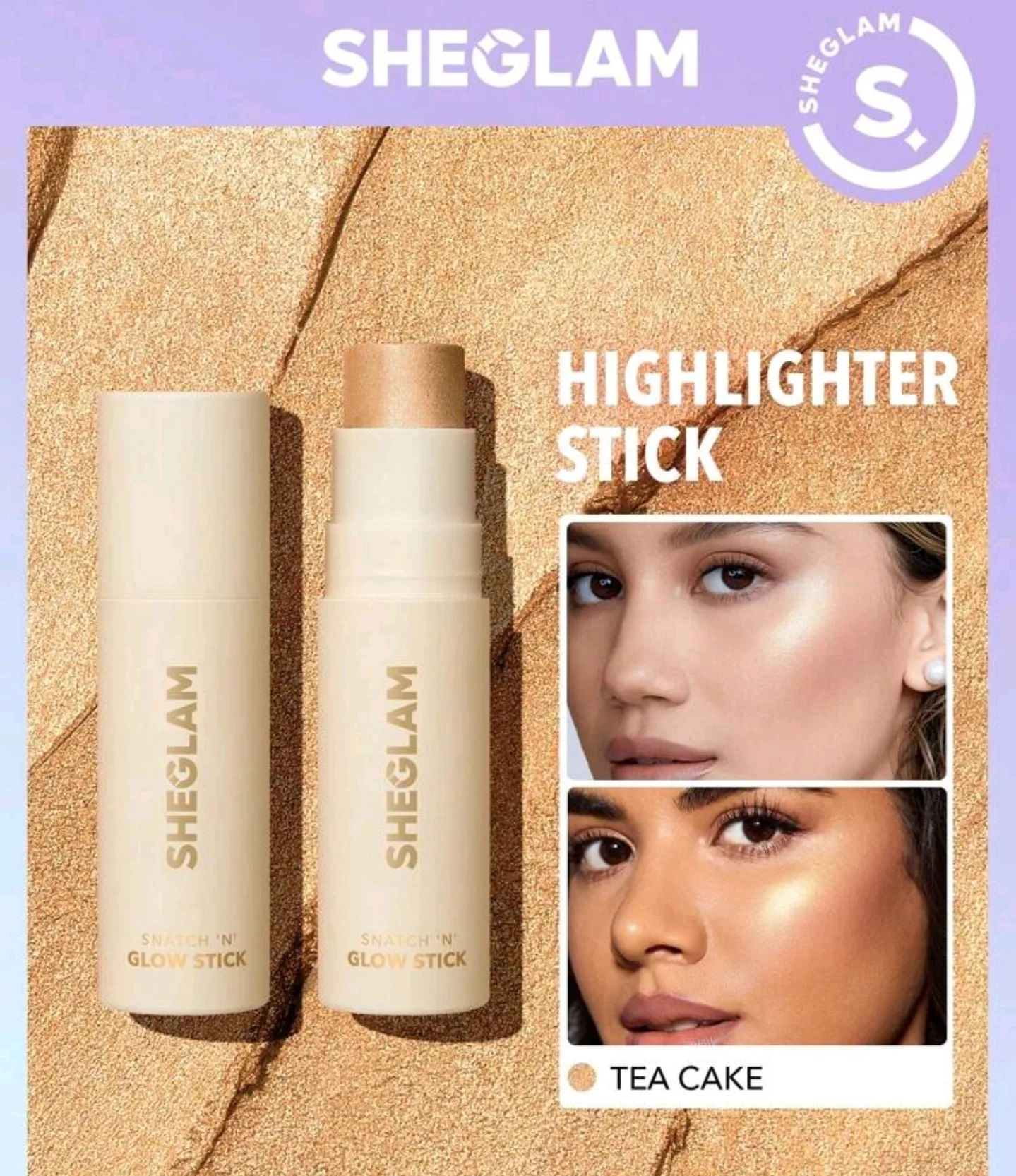 Snatch n Glow Stick Tea Cake by SHEGLAM