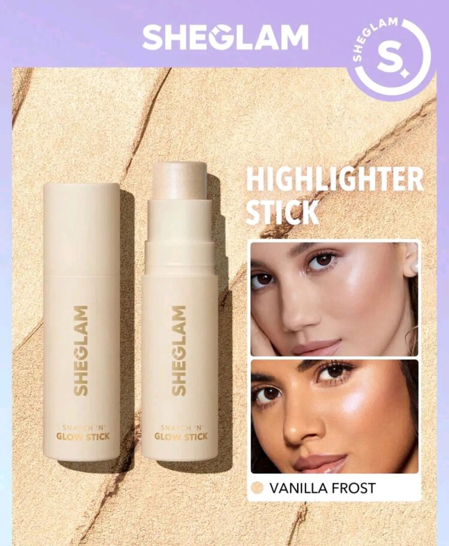 Snatch n Glow Stick Vanilla Frost by SHEGLAM